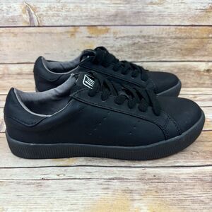 London Underground Womens Black on Black Sneakers Size 10